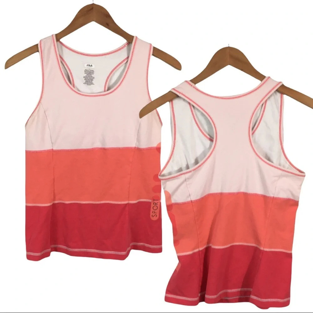 WS522 Fila Sport Athletic Workout Tank Top L